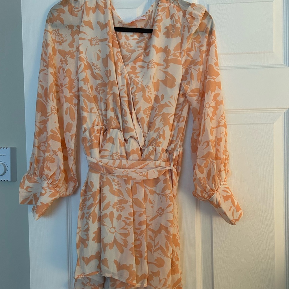 Pink Lily Romper